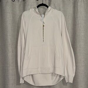 lululemon athletica Light Cream Half-Zip Hoodie